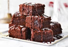 La ricetta americana dei Brownies brownies al cioccolato