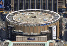 Il Madison Square Garden madinson square garden esterno